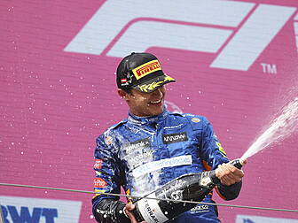 Formula One driver Norris mugg...